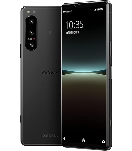 Amazon | Xperia 5 V SO-53D, プラチナシルバー, 128GB, ドコモ対応