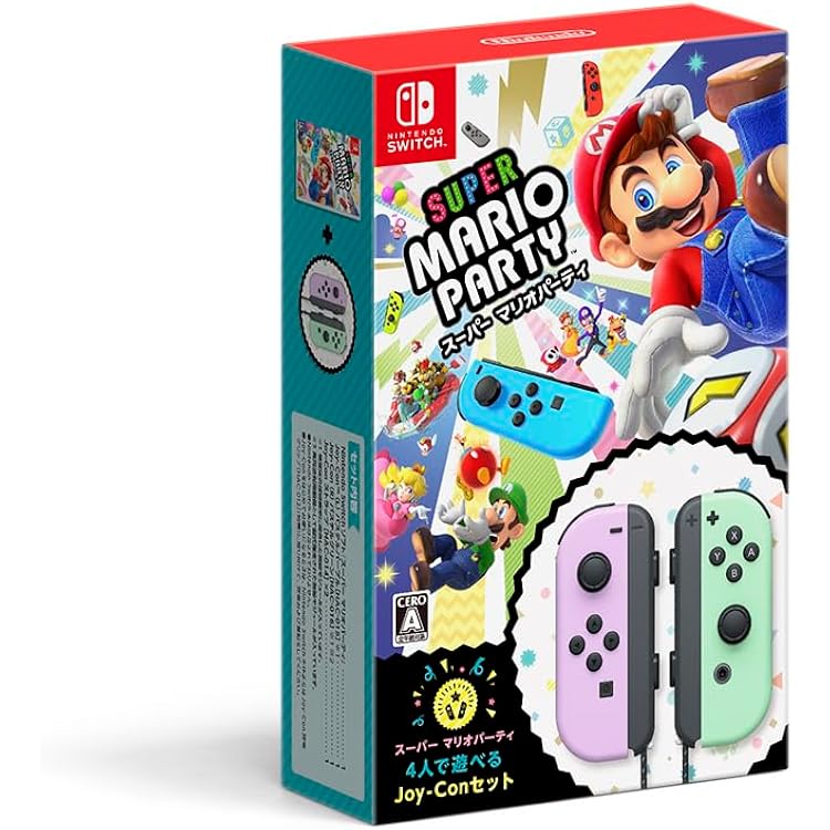 Amazon.co.jp: スーパー マリオパーティ 4人で遊べる Joy-Conセット
