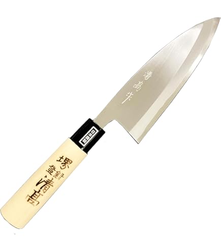 Amazon｜堺源吉 堺一文字吉國 日本製 出刃 包丁 165mm 白二鋼 木柄 堺