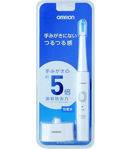 Amazon.co.jp: オムロン 電動歯ブラシ（ホワイト）OMRON 音波式 HT