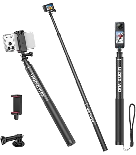 Amazon | Insta360 超長い自撮り棒、3mカーボンファイバー製