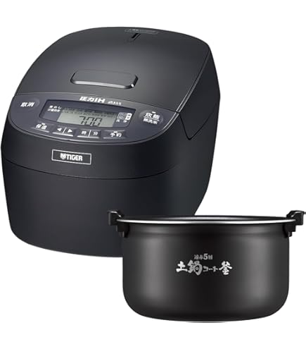 Amazon.co.jp: タイガー 土鍋圧力IHジャー炊飯器（5.5合炊き