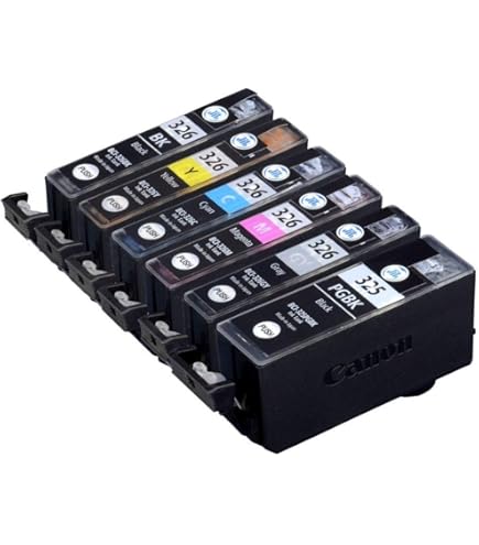 Amazon.co.jp: BCI-326+325/6MP 6色パック CANON インクカートリッジ