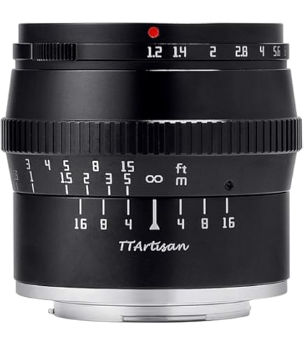 Amazon.co.jp: TTArtisan 50mm f/0.95 C Xマウント 富士フイルムX