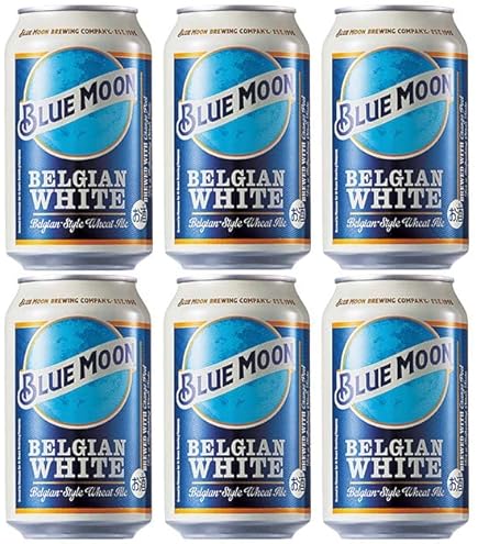 Amazon.co.jp: ブルームーン ビール 330ml 缶 輸入元 白鶴酒造 BLUE