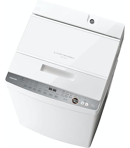 Amazon.co.jp: AW-8D7-W(グランホワイト) 全自動洗濯機 上開き 洗濯8kg