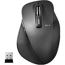 Amazon.co.jp: エレコム マウス ワイヤレス (レシーバー付属) Mサイズ