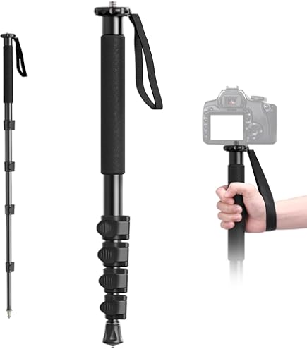 SLIK 一脚 Sポール II 一眼レフ重いカメラ対応 スリック SポールII