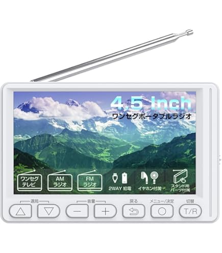 Amazon | パナソニック 5V型 液晶 テレビ SV-ME700-W | テレビ 通販