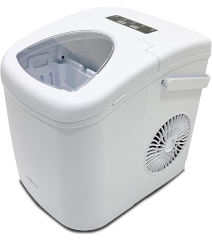 Amazon.co.jp: LIVZA 高速製氷機 ICE2200 最短6分 1日最大12kg 水を