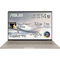 Amazon.co.jp: ASUS ノートパソコン Zenbook SORA UX3407RA 14インチ