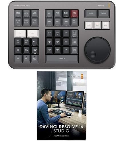 Amazon | BlackmagicDesign DaVinci Resolve Micro Color Panel (EN