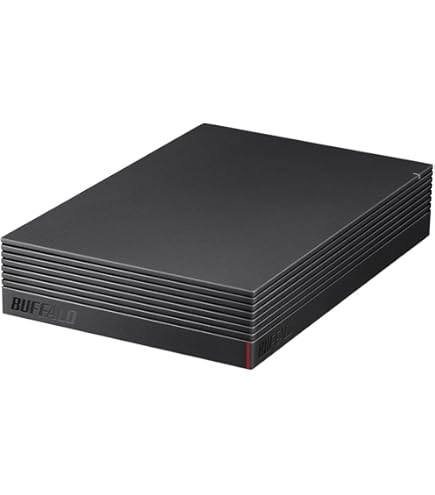 Amazon | バッファロー HD-NRLD4.0U3-BA 4TB 外付けハードディスク