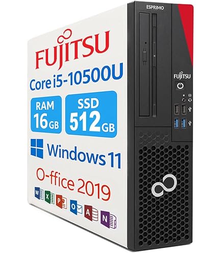 Amazon.co.jp: 【整備済み品】 富士通 Fujitsu Esprimo D7011/H