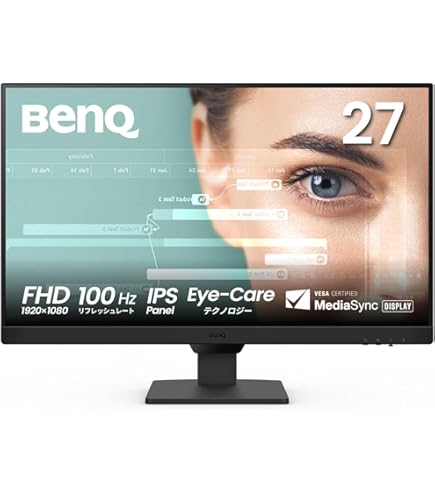 Amazon.co.jp: BenQ 27インチワイド スタンダードモニター (Full HD/VA