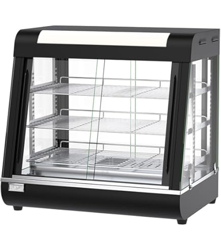 Amazon.co.jp: JIAWANSHUN ホットショーケース 小型 業務用 保温器