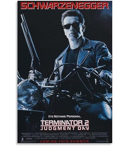 Amazon.co.jp: ターミネーター 2映画のポスター 壁飾り キャンバス