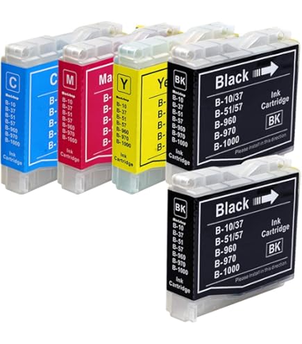 Amazon.co.jp: 【brother純正】インクカートリッジ4色パック LC10-4PK