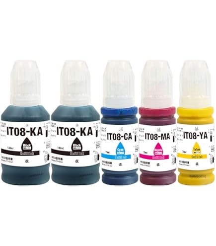 Amazon.co.jp: IT08 (鉛筆削り) 4色パック 全色顔料 EPSON互換インク