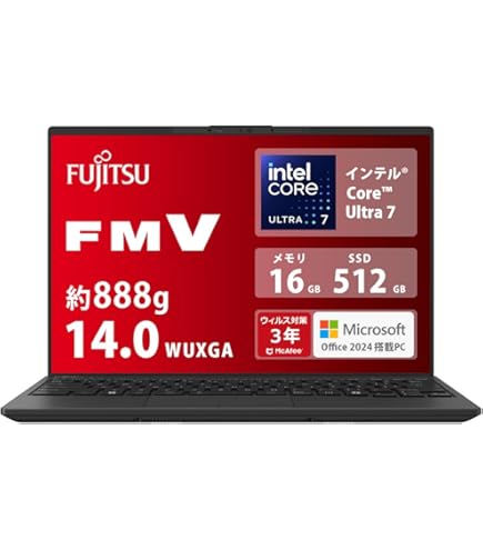 Amazon.co.jp: FMV 富士通 ノートパソコン 日本製 fmvzero LIFEBOOK
