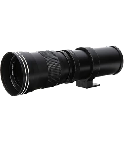 Amazon | 420-800MMズーム超望遠レンズ F/8.3‑16マニュアルフォーカス