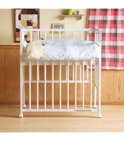 Amazon.co.jp: ヤトミ ベビーベッド ミニサイズ ミミ2 ホワイト