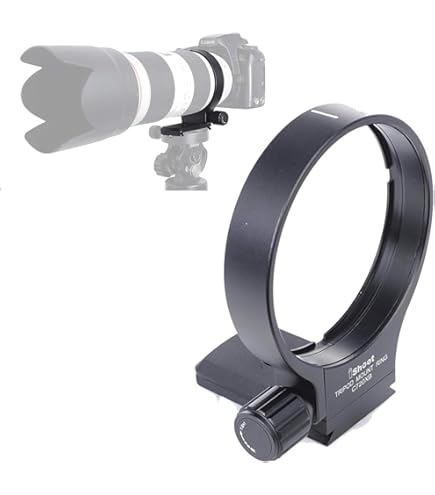 Amazon | iShoot 78mm リング式三脚座, B (W) キャノンCanon EF 70
