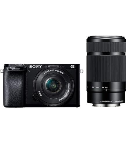Amazon | Sony Alpha A6400 Mirrorless Digital Camera [with 16-50mm
