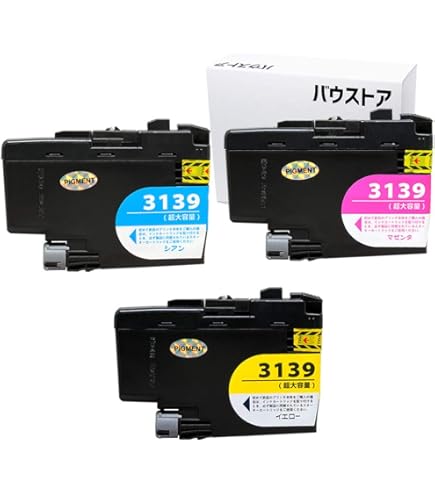 Amazon.co.jp: brother（ブラザー用） LC3139 (PGBK/PGC/PGM/PGY