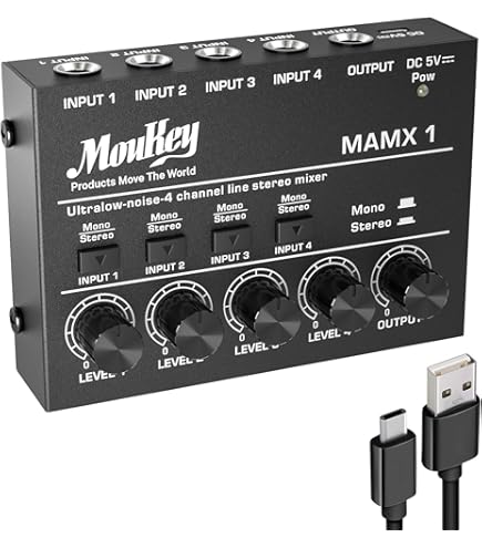 Amazon | Roland 10チャンネル・ステレオ・ミキサー M-10MX | ミキサー