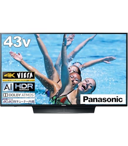 Amazon | パナソニック 43V型 液晶テレビ ビエラ TH-43D300 フル