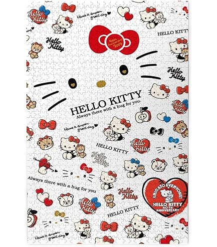 新品】1000ピース ジグソーパズル ドラえもん×ハローキティ どこでもド