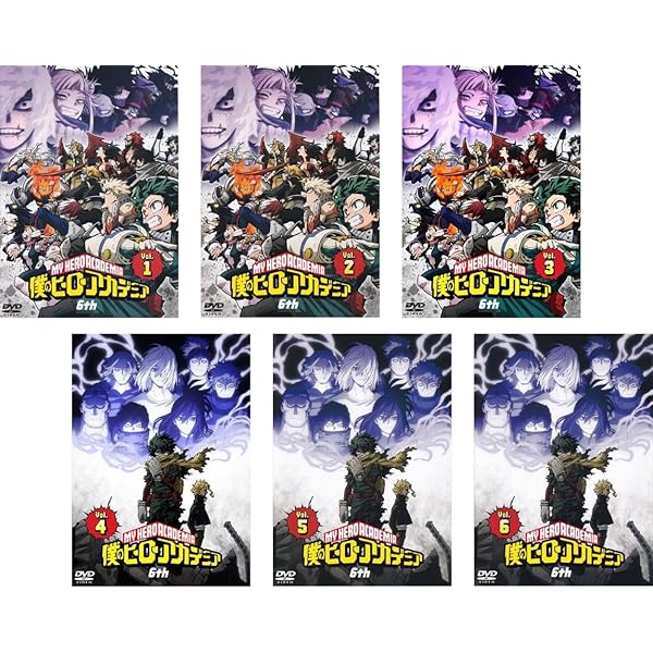 Amazon.co.jp: 僕のヒーローアカデミア [レンタル落ち] 全5巻セット