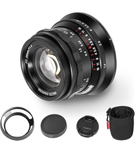 Amazon.co.jp: VoightLander 単焦点レンズ NOKTON classic 35mm F1.4