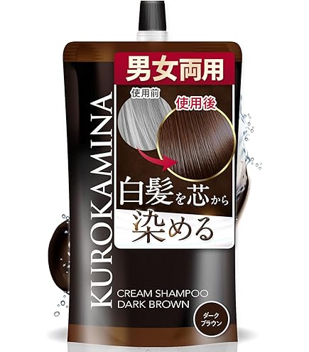 Amazon.co.jp: [Set] Botanical Color Cream Shampoo Dark Brown (6.8