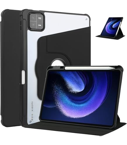Amazon.co.jp: Xiaomi Pad 5 キーボードケース ペンホルダー付き 丸い