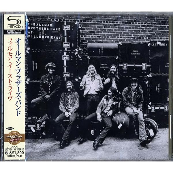 Amazon.co.jp: Allman Brothers Band: The 1971 Fillmore East