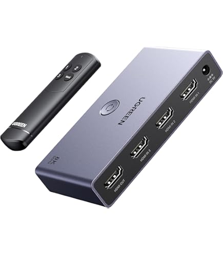 Amazon | Denon AVS-3BK 3ポート (3入力/1出力) 8K HDMIスイッチャー