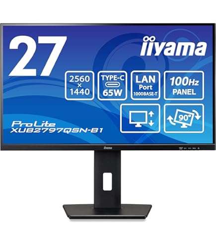 Amazon.co.jp: iiyama モニター ディスプレイ XUB2497HSN-B1 23.8