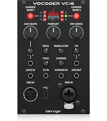 Amazon | ベリンガー ユーロラックシンセサイザーモジュール 24bit