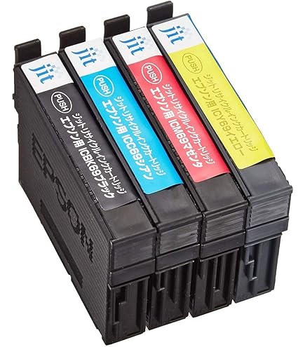 Amazon.co.jp: エプソン 純正インク IC4CL69 インクカートリッジ 4色
