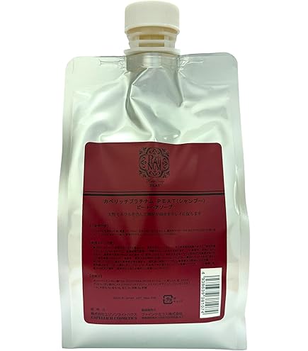 Amazon | カペリッチ プラチナム ピートヘアソープ 750ml 詰め替え
