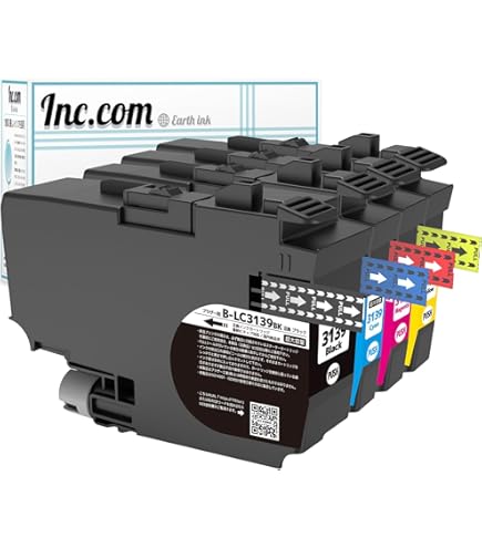 Amazon.co.jp: brother（ブラザー用） LC3139 (PGBK/PGC/PGM/PGY