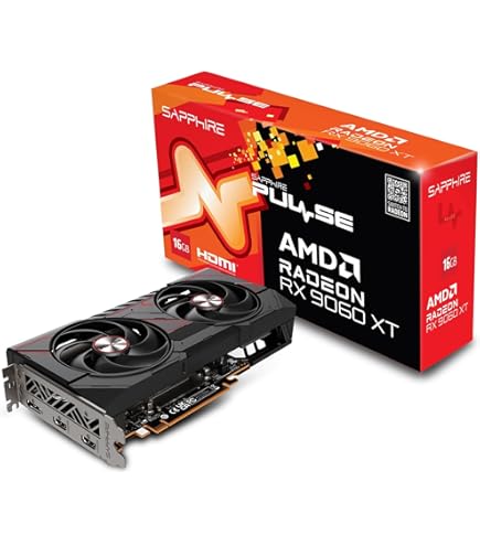 Amazon | Sapphire 11350-04-20G Pulse AMD Radeon™ RX 9060 XT Gaming