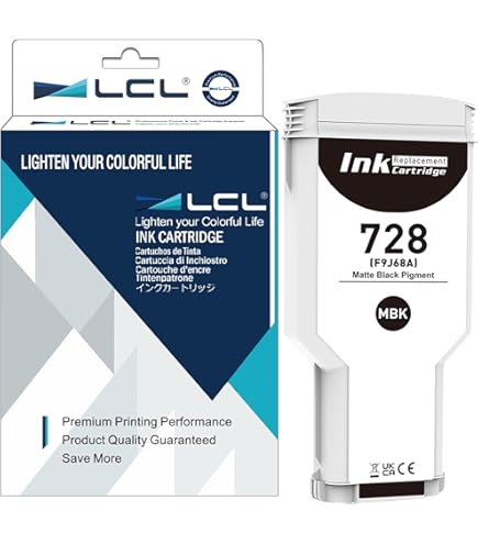 Amazon.co.jp: 727 インクカートリッジ 300ml 6個パック (PK, MK, G, C