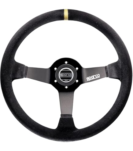 Amazon | SPARCO スパルコ ステアリング R345 [素材]スエード