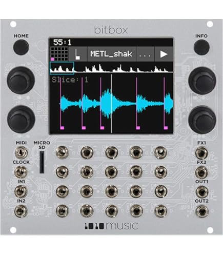 Amazon | 1010MUSIC モジュラー Bitbox Micro – Compact Sampling
