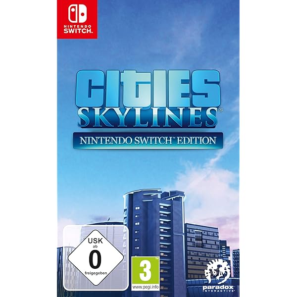 Amazon.co.jp: Cities: Skylines (輸入版:北米) – Nintendo Switch