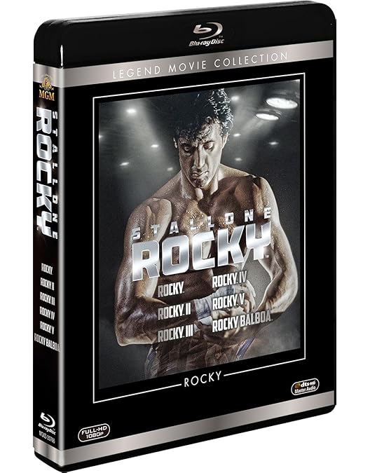Amazon.co.jp: シルベスター・スタローン ロッキー ブルーレイBOX(6枚