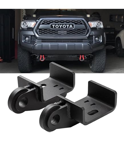 イ*ン様 ハイラックス Gun125 牽引フック 2個 シャックル付き JAOS